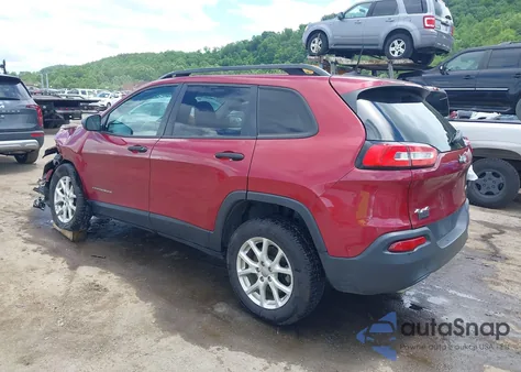 2016 Jeep Cherokee Sport z USA, uszkodzony, nr VIN 1C4PJMAS1GW226977